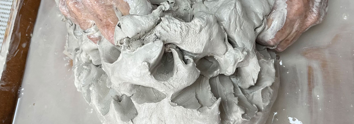 Clay Field in therapy with Helen McWilliam Brisbane