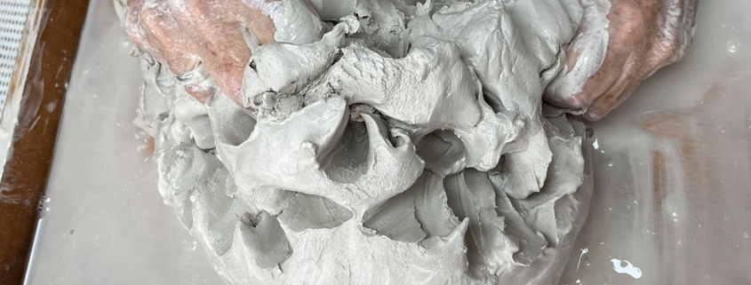Clay Field in therapy with Helen McWilliam Brisbane